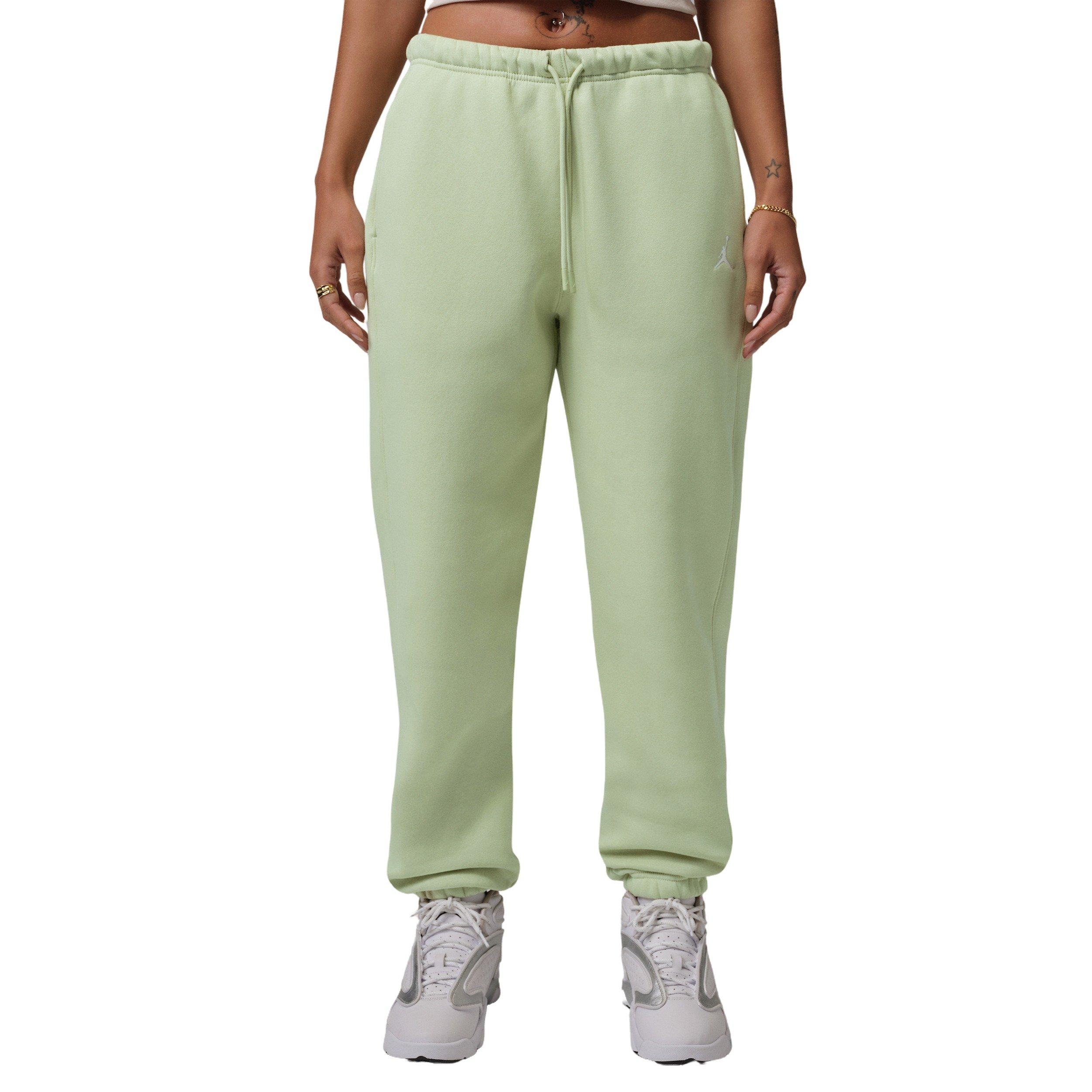 Jordan Women's Brooklyn Fleece Pants - OLIVE/WHITE